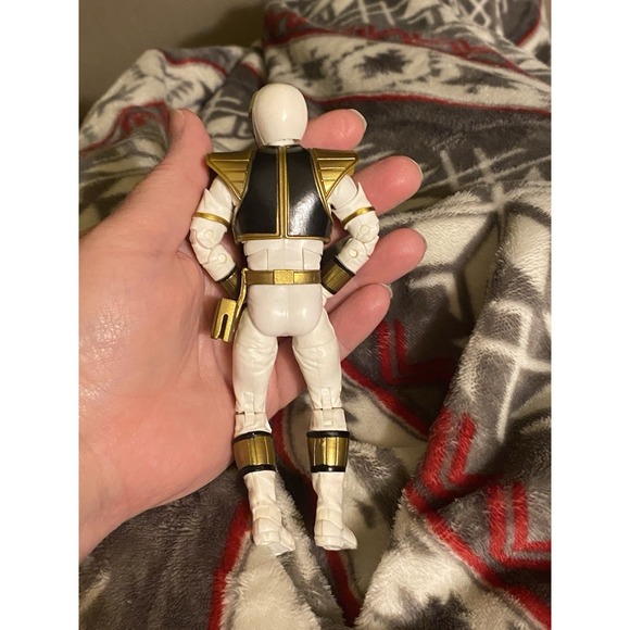 2018 Hasbro Power Rangers Lightning Collection White Ranger Figure - Picture 3 of 7
